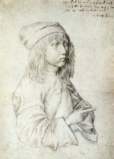 Albrecht Durer Self-Portrait at 13